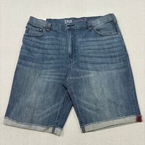 True Nation Big & Tall Size 40 Denim Shorts - NEW WITH TAGS - MSRP $58
